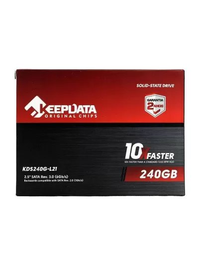 SSD Keepdata 240GB 2.5 SATA 3 - 10X KDS240G-L21