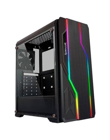 Gabinete Gamer Redragon Devastator GC-550 Mid Tower / 1 Cooler - Preto