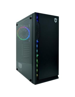 Gabinete Gamer Satellite 1103K ATX / 1 Cooler / RGB - Preto