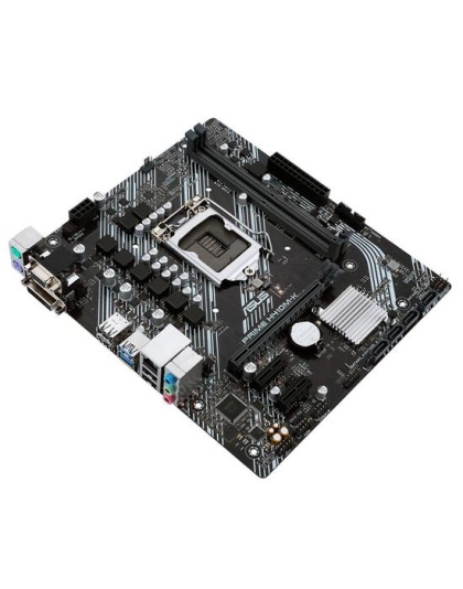 Placa Mãe Asus (1200) Prime H410M-K V/ s/ R/ DVI/ DDR4/ USB3.2/ Matx